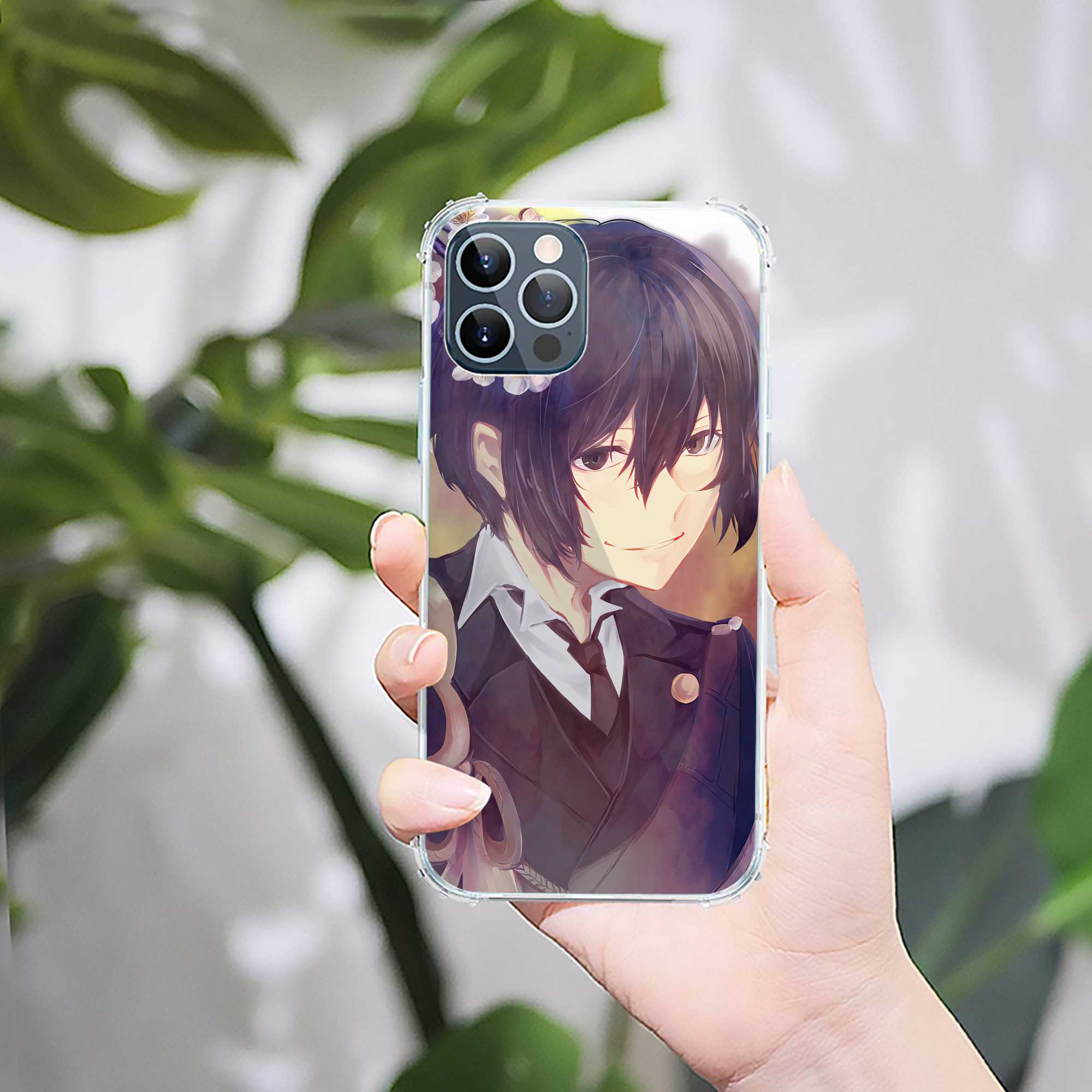 （画像用） 文豪ストレイドッグス Bungo Stray Dogs 【iPhone 12シリーズ対応】透明スマホケース（クリアソフトケース）